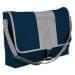 USA Made Nylon Poly Dad Shoulder Bags, Navy-Grey, OHEDA19AWN