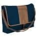 USA Made Nylon Poly Dad Shoulder Bags, Navy-Bronze, OHEDA19AWO