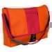 USA Made Nylon Poly Dad Shoulder Bags, Orange-Red, OHEDA19AXL