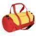 USA Made Nylon Poly Athletic Barrel Bags, Gold-Red, PMLXZ2AA4L