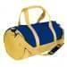 USA Made Canvas Equipment Duffle Bags, Royal Blue-Gold, PMLXZ2AAFQ