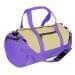 USA Made Canvas Equipment Duffle Bags, Natural-Purple, PMLXZ2AAKK