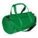 USA Made Nylon Poly Athletic Barrel Bags, Kelly Green-Kelly Green, PMLXZ2AATH