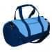 USA Made Nylon Poly Athletic Barrel Bags, Columbia-Navy, PMLXZ2AAUI