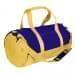 USA Made Nylon Poly Athletic Barrel Bags, Purple-Gold, PMLXZ2AAYQ