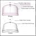 Light Gray-Red Eyelets Mesh Back Snapback Prostyle, Shape