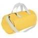USA Made Nylon Poly Gym Roll Bags, Gold-White, ROCX31AA44