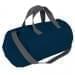 USA Made Nylon Poly Gym Roll Bags, Navy-Graphite, ROCX31AAWT