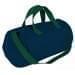 USA Made Nylon Poly Gym Roll Bags, Navy-Hunter Green, ROCX31AAWV