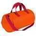 USA Made Nylon Poly Gym Roll Bags, Orange-Red, ROCX31AAX2