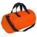 USA Made Nylon Poly Gym Roll Bags, Orange-Black, ROCX31AAXR