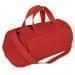 USA Made Nylon Poly Gym Roll Bags, Red-Red, ROCX31AAZ2