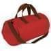 USA Made Nylon Poly Gym Roll Bags, Red-Brown, ROCX31AAZS
