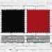 Black-Red Ripstop Velcro Dad Cap, Swatch