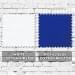 White-Royal Blue Ripstop Velcro Trucker, Swatch