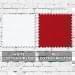 White-Red Ripstop Slide Buckle Skate Hat, Swatch