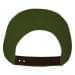 Olive Green Spacer Mesh Snapback Lowstyle, Back Image