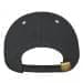 Dark Gray-White Twill Back Contrast Stitch Fabric Strap
