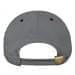 Light Gray-Red Twill Back Contrast Stitch Fabric Strap