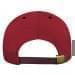 Red-Black Twill Back Contrast Stitch Leather Strap