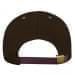 Black-Light Gray Twill Back Contrast Stitch Leather Strap
