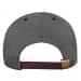 Light Gray-Black Twill Back Contrast Stitch Leather Strap
