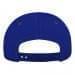 Royal Blue-Light Gray Twill Back Contrast Stitch Snapback