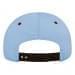 Light Blue-Red Twill Back Contrast Stitch Snapback