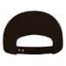 Black-Royal Blue Twill Back Contrast Stitch Snapback