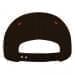 Black-Orange Twill Back Contrast Stitch Snapback