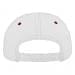White-Red Twill Back Contrast Stitch Snapback