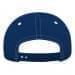 Navy-White Twill Back Contrast Stitch Snapback