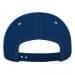 Navy-Light Gray Twill Back Contrast Stitch Snapback
