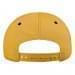Athletic Gold-Black Twill Back Contrast Stitch Snapback
