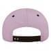 Pink-Black Twill Back Contrast Stitch Snapback