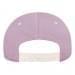 Pink-White Twill Back Contrast Stitch Snapback