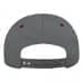 Light Gray-Red Twill Back Contrast Stitch Snapback
