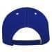 Royal Blue-White Twill Back Contrast Stitch Velcro Strap
