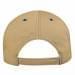Khaki-Navy Twill Back Contrast Stitch Velcro Strap