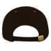 Black-Red Twill Back Contrast Eyelets Fabric Strap