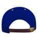 Royal Blue-Athletic Gold Twill Back Contrast Eyelets Leather Strap