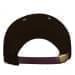 Black-Dark Gray Twill Back Contrast Eyelets Leather Strap