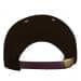 Black-Light Gray Twill Back Contrast Eyelets Leather Strap