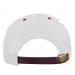 White-Red Twill Back Contrast Eyelets Leather Strap