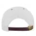 White-Khaki Twill Back Contrast Eyelets Leather Strap