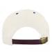 White-Navy Twill Back Contrast Eyelets Leather Strap