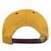 Athletic Gold-Black Twill Back Contrast Eyelets Leather Strap