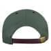 Dark Gray-Black Twill Back Contrast Eyelets Leather Strap