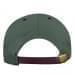 Dark Gray-Black Twill Back Contrast Eyelets Leather Strap