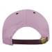 Pink-Black Twill Back Contrast Eyelets Leather Strap